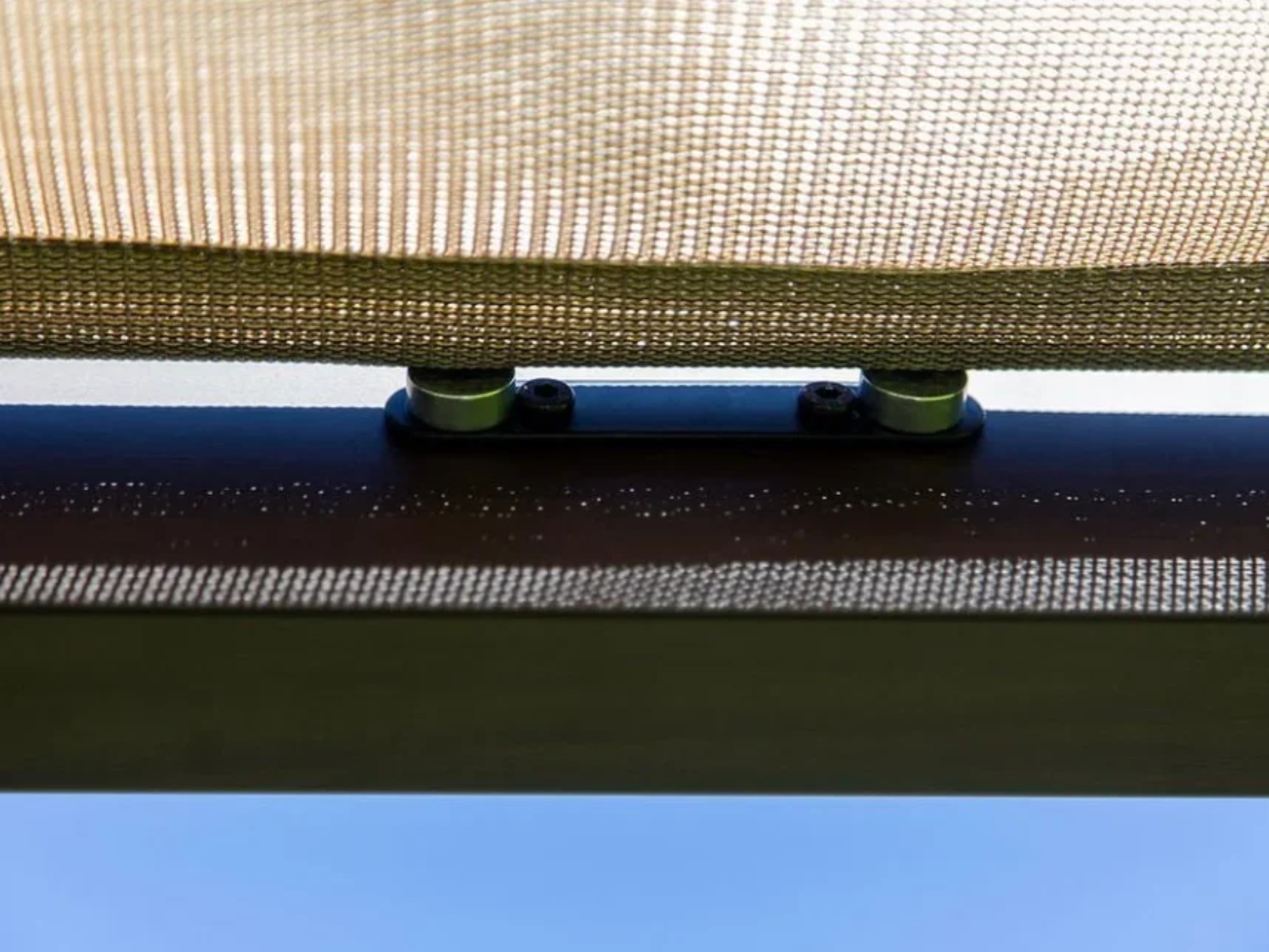 Paragon Outdoor Modena Aluminum Pergola Espresso Convertible Canopy Size: 12×12